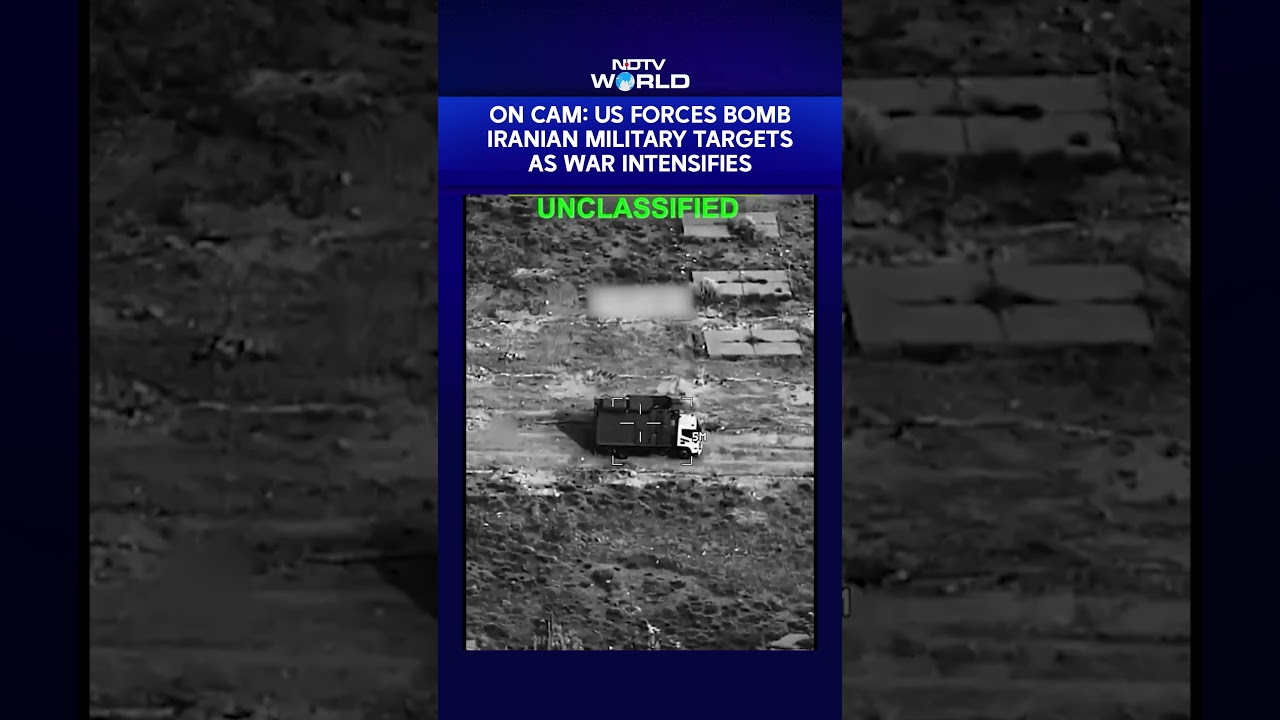 On Camera: US Forces Bomb Iranian Military Targets As Middle East War Intensifies