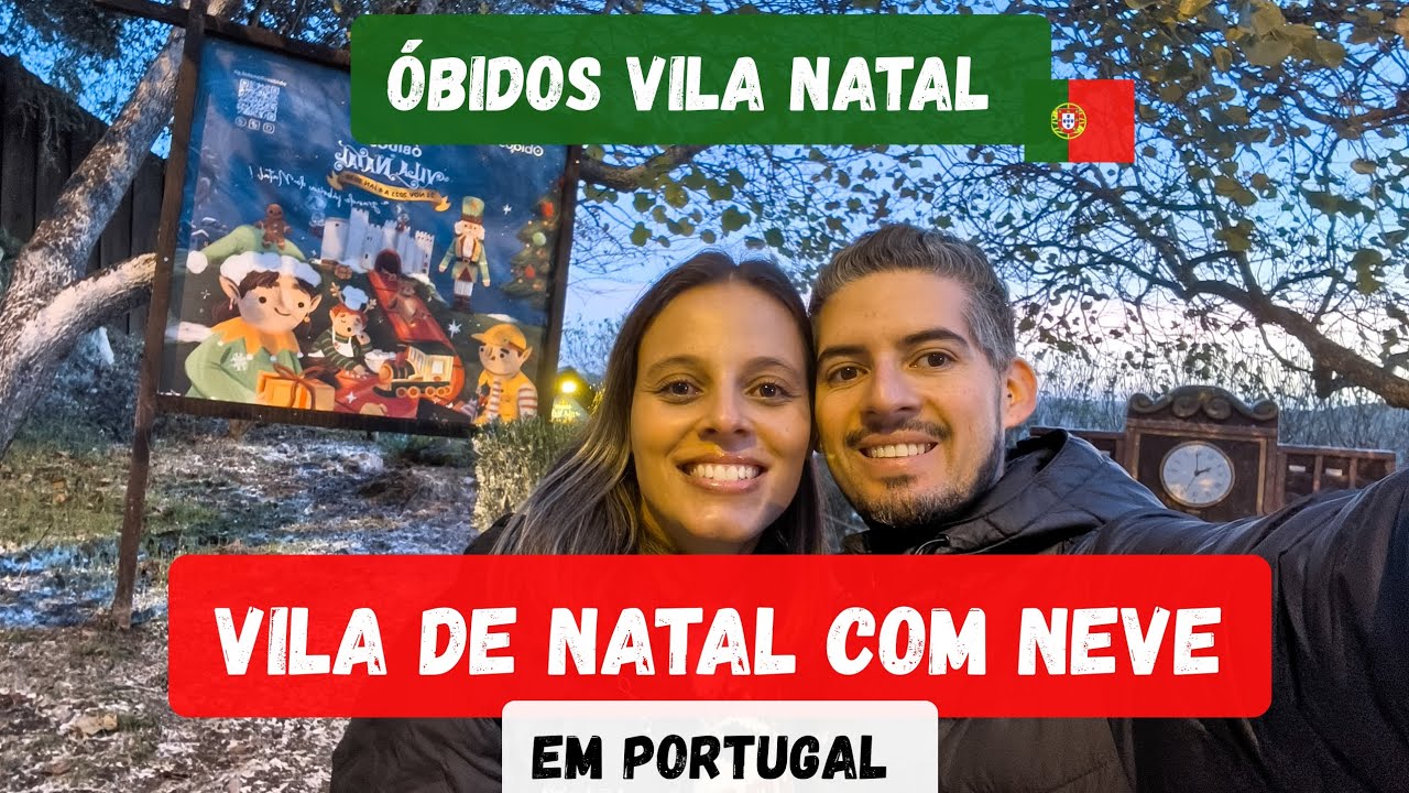 ÓBIDOS VILA NATAL - Você NÃO pode deixar de conhecer a Vila de Natal mais encantadora de 🇵🇹