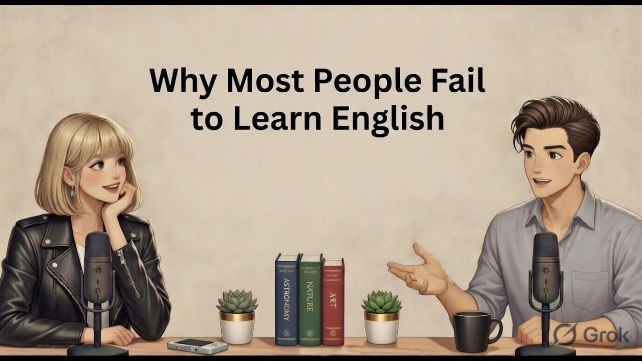 English podcast | Why Most People Fail to Learn English (And How to Fix It)