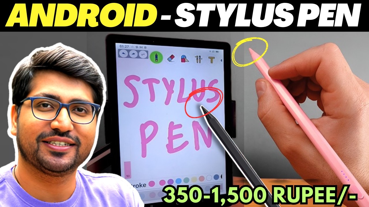 Best Android Stylus Pen in India 2026🔥Best Stylus For Android Tablet🖊️Best for Notes, Drawing