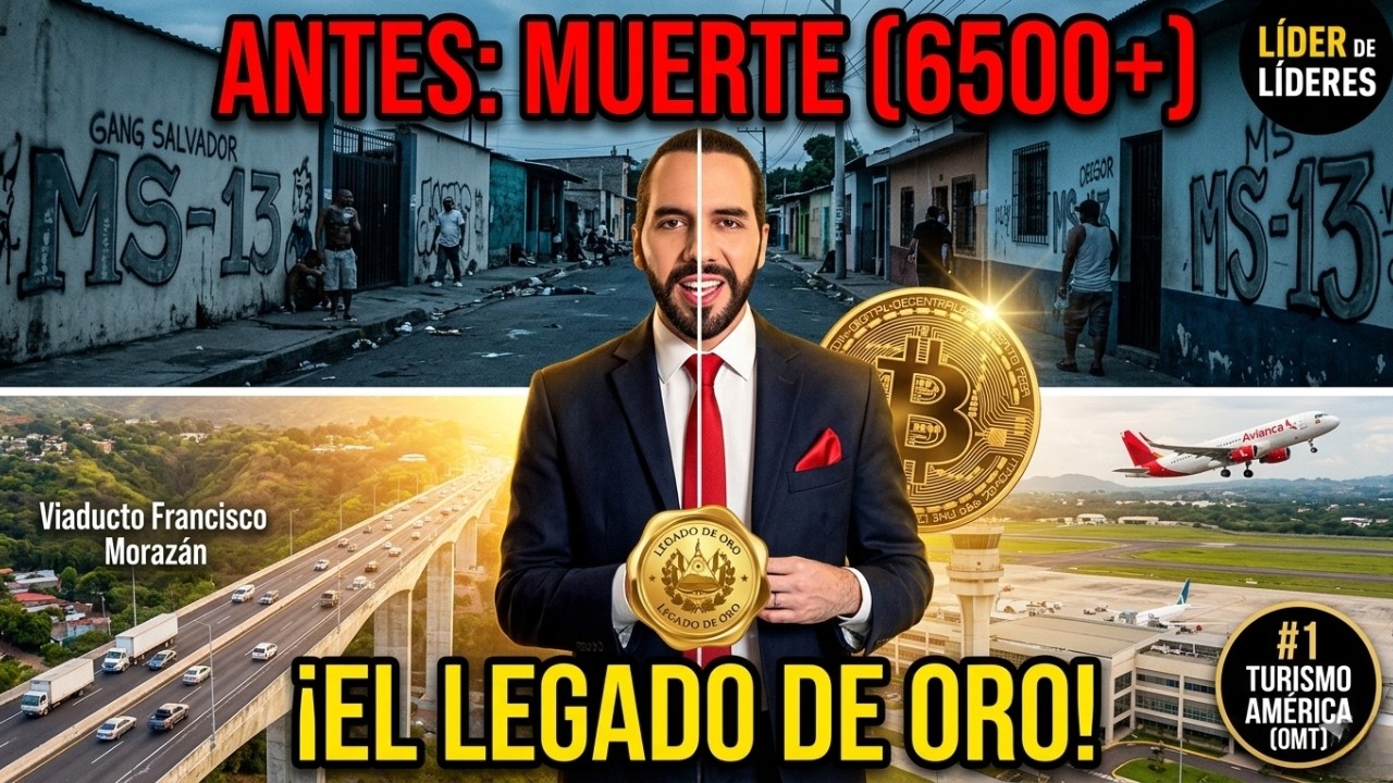 Así Logró Bukele que el Mundo Envidiara a El Salvador: El Legado de Oro