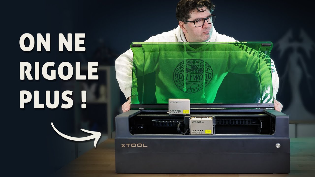 La meilleure découpeuse / graveuse laser pour les créatifs ? (40W, ça tabasse !)