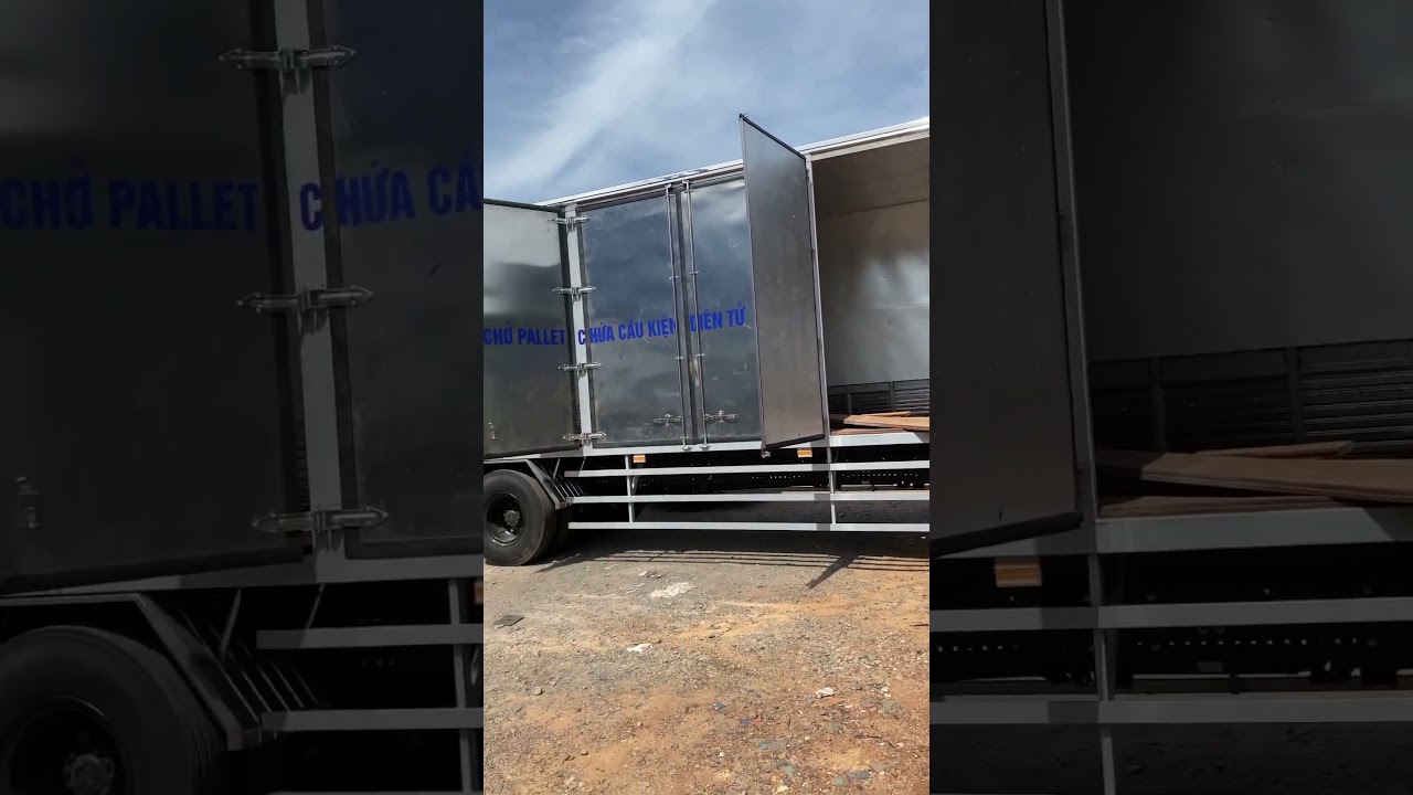 Hino FG UTL th&ugrave;ng chở cấu kiện điện tử 10m #hino #hino8tan #hinofg