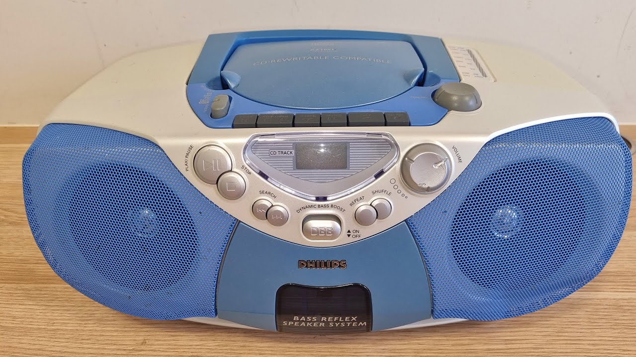 Philips AZ1081 CD Sound Machine: a quick look and teardown