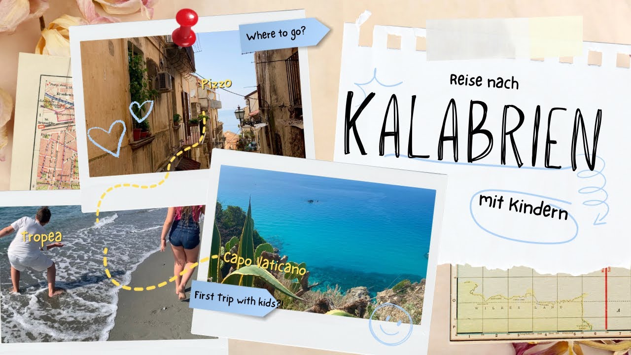 Kalabrien mit Kids ✈️ entdeckt zusammen den Süden Italiens, genießt die schönsten Städte und Strände