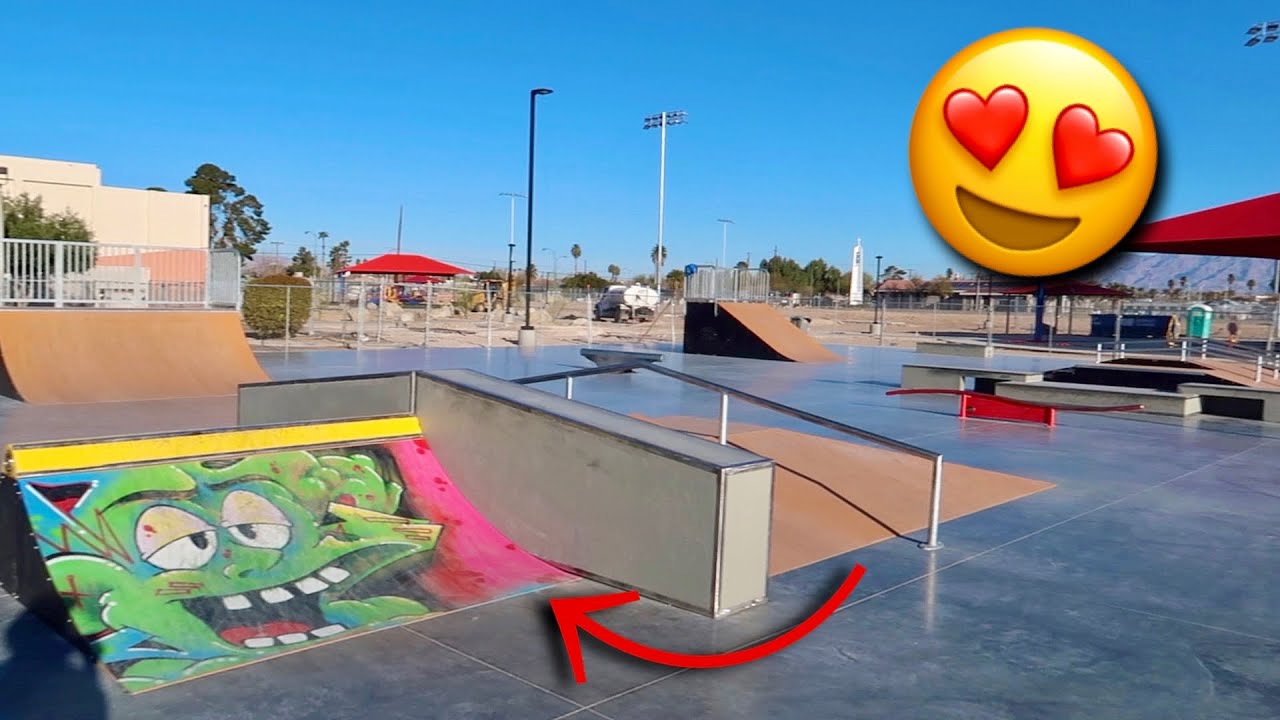 This New Las Vegas Skatepark Is Amazing!