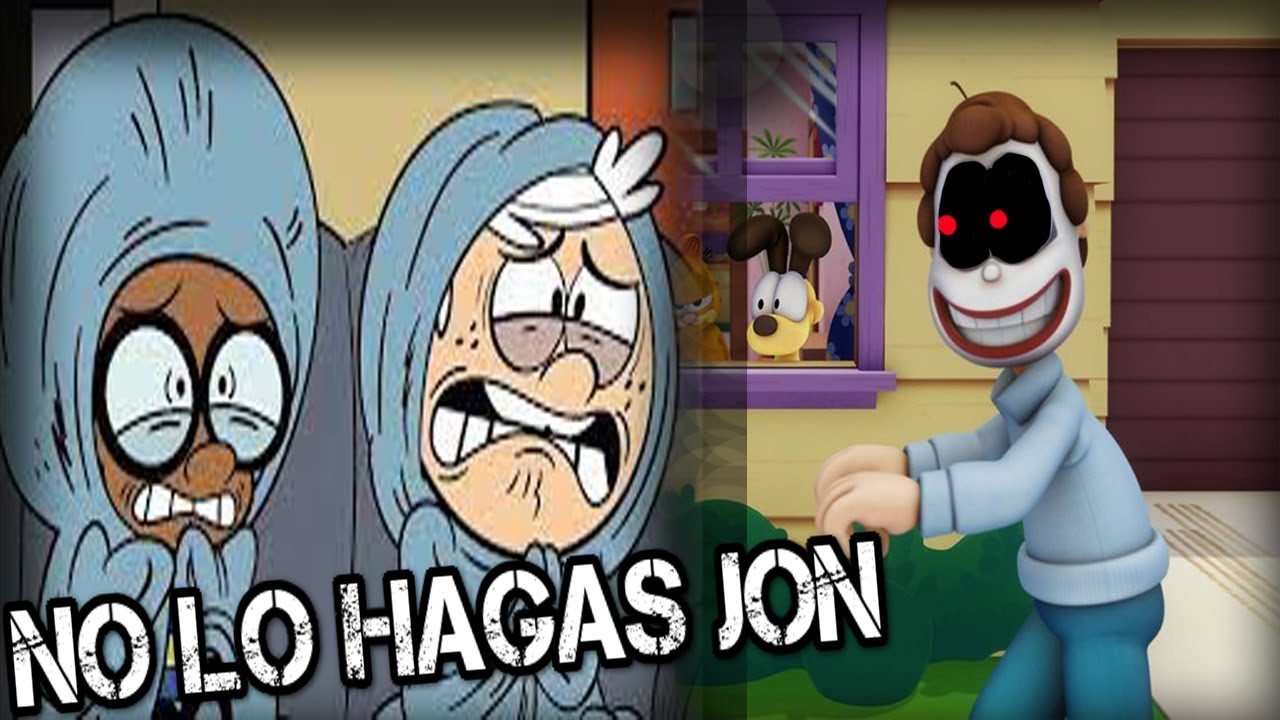 THE LOUD HOUSE ONLINE + GARFIELD “LA LOCURA DE JOHN” (CREEPYPASTAS)