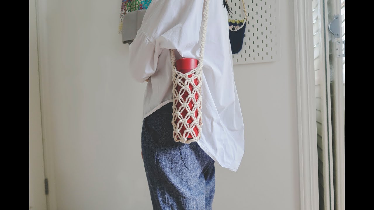 MAYIN FRIDAY macrame water bottle bag 编织水杯包