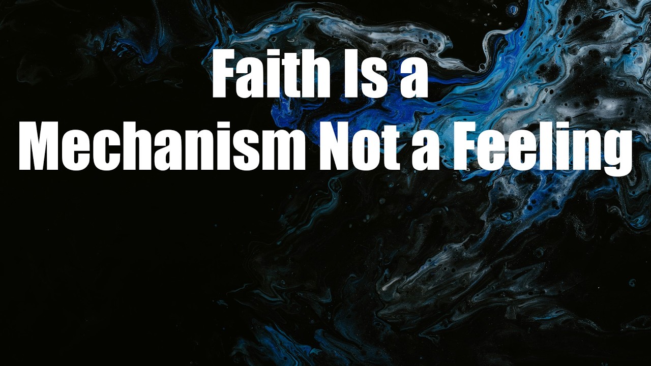Faith Is a Mechanism, Not a Feeling — Rethinking What Belief Really Means