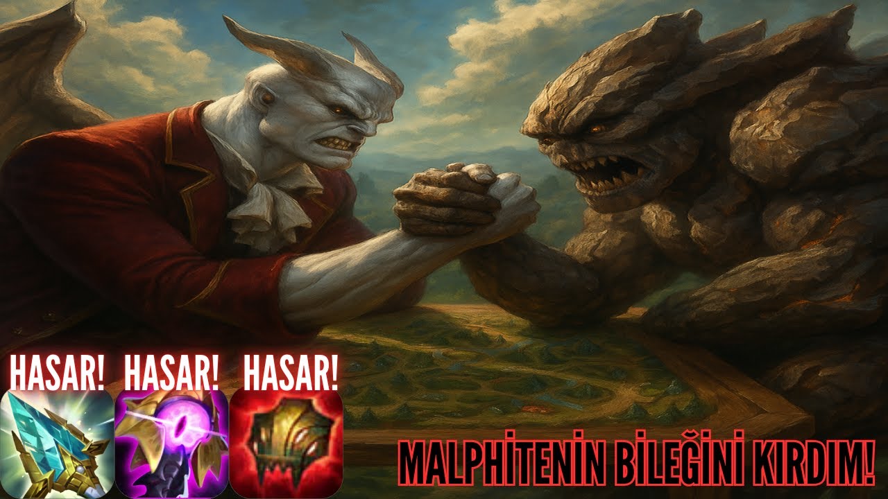 GALİO üst koridorda çok güçlü MALPHİTE karşımızda duramadı!