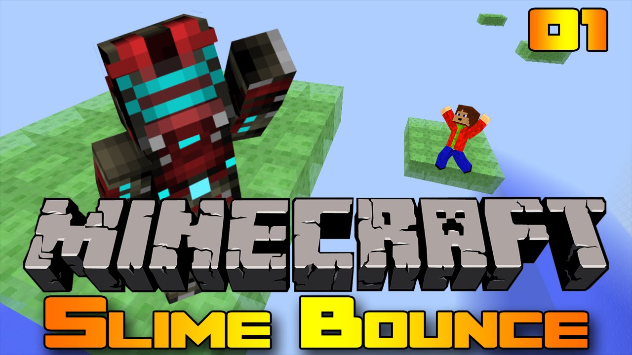 STAR&Yacute; DOBR&Yacute; GAMEMODE! - Minecraft Parkour: Slime Bounce č&aacute;st 1! w/17Porty