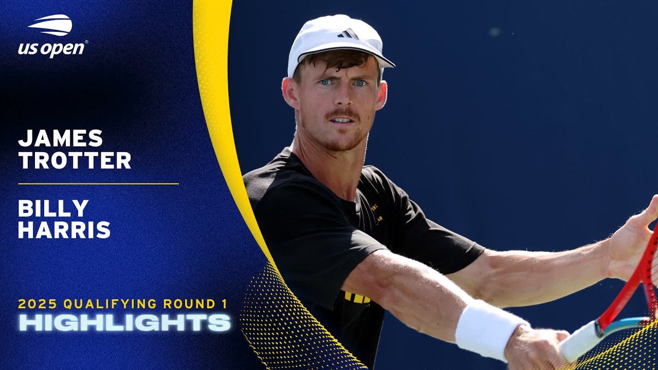 James Trotter vs. Billy Harris Highlights | 2025 US Open Qualifying Round 1