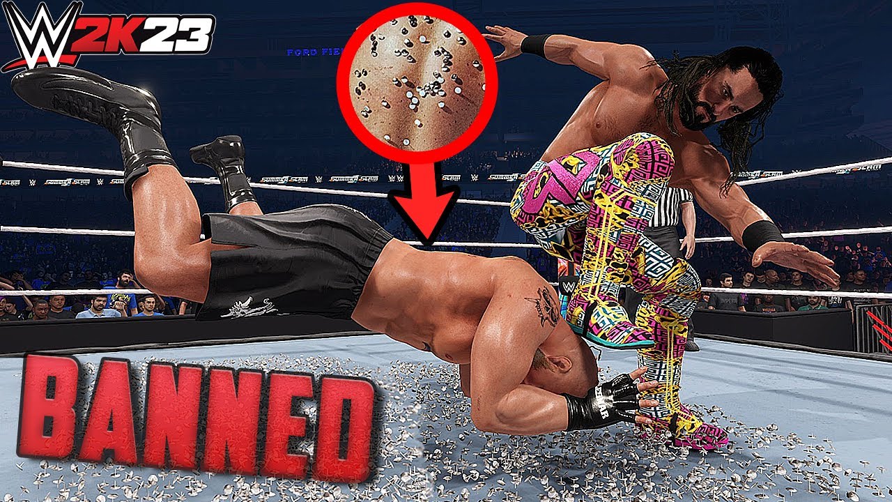 27 Banned Things You Can Do In WWE 2K23 !!!