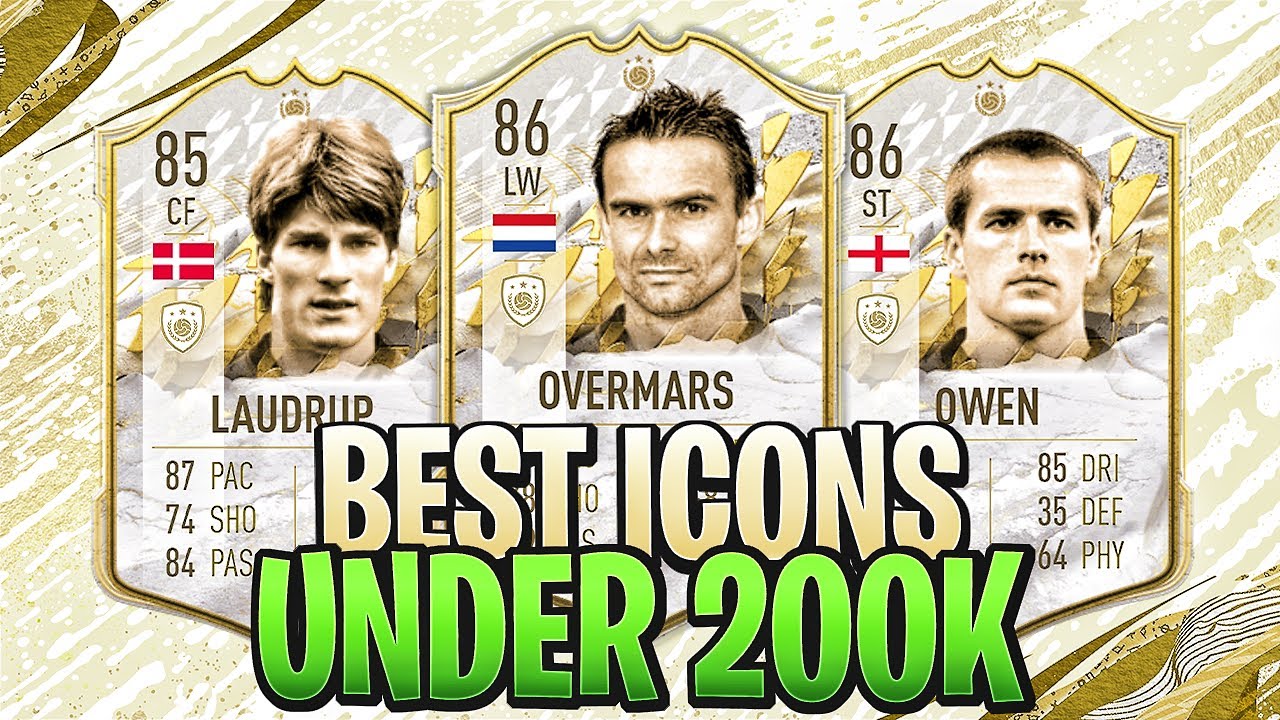 THE BEST CHEAP ICONS UNDER 200K COINS!! (FIFA 22)