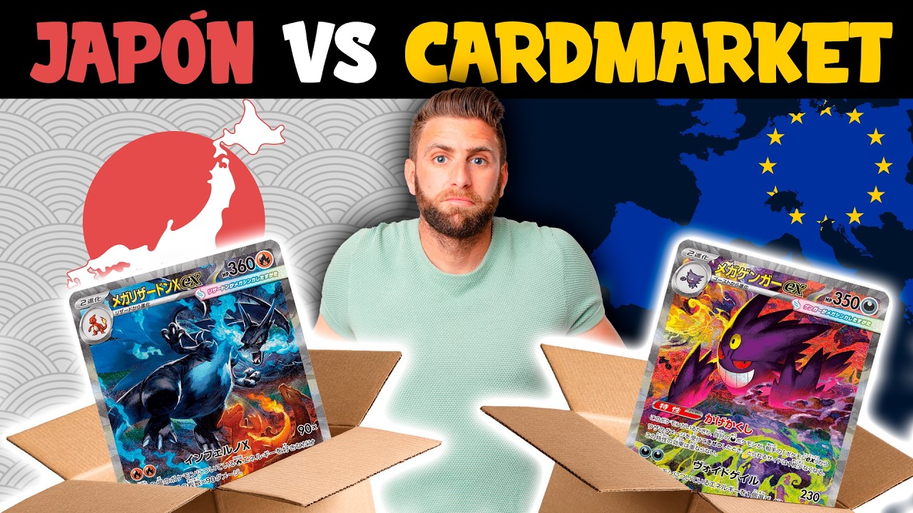 Cartas Pokémon Japonesas: Japón vs Cardmarket… ¿Dónde sale más barato?