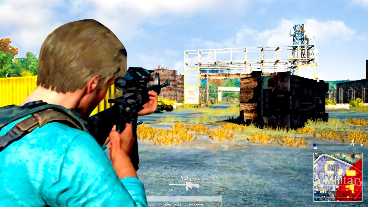 MILITARY BASE MADNESS! - BATTLEGROUNDS