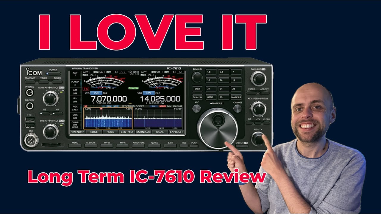 Icom IC-7610 — долгосрочный обзор