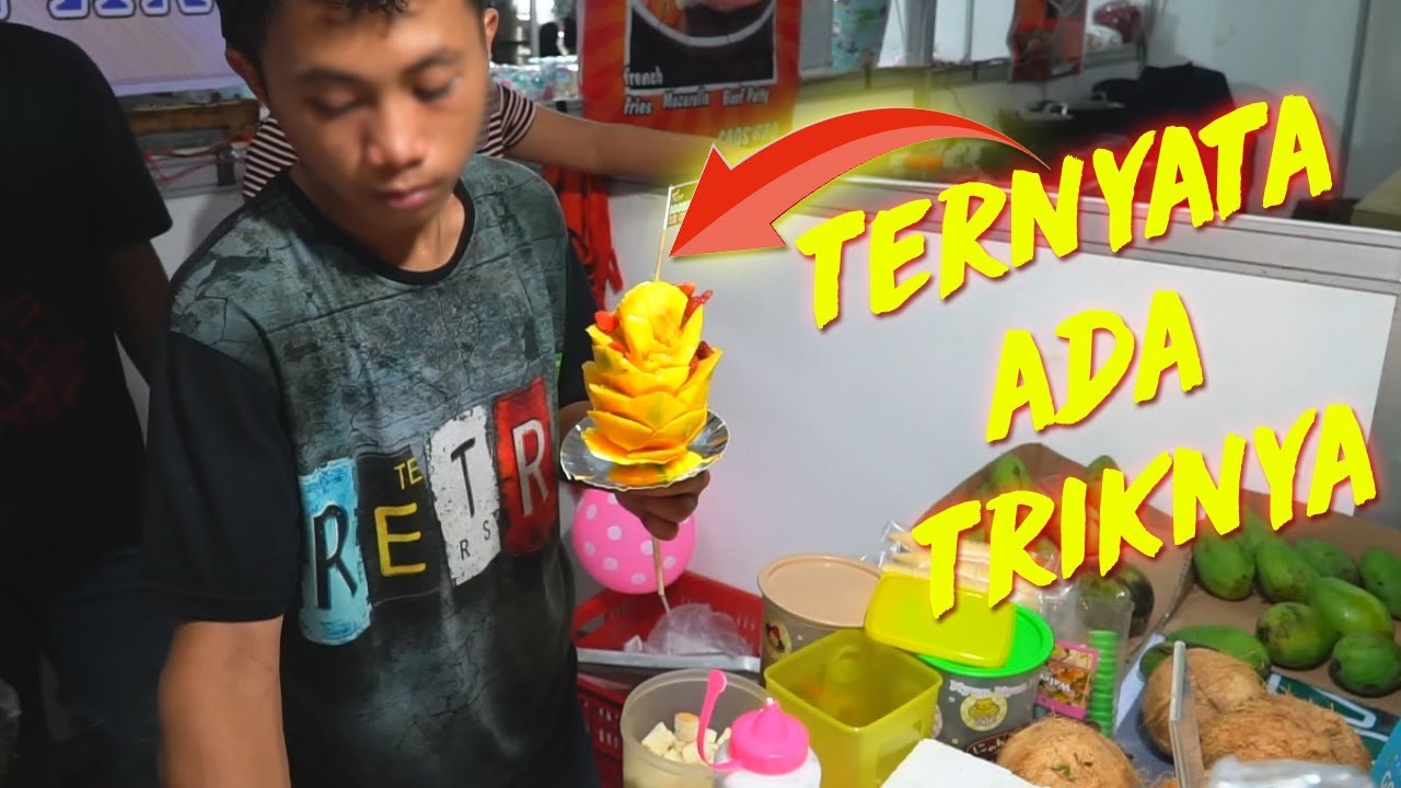 CARA MEMBUAT MANGGA BUNGA DENGAN MUDAH