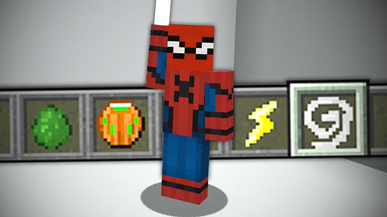 Я создал мод для веб-шутера в Minecraft.