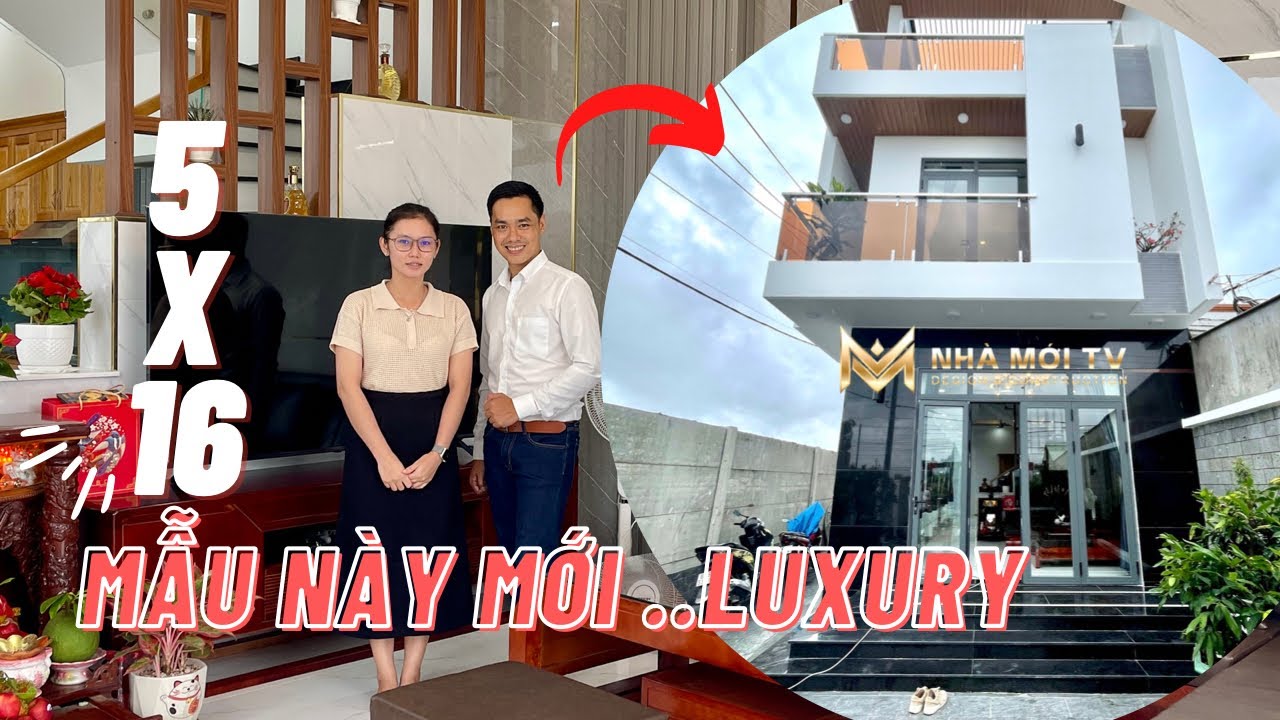 Mẫu nhà này mới đẹp lắm mọi người! | xây trọn gói ở Long An | Nhà Đẹp