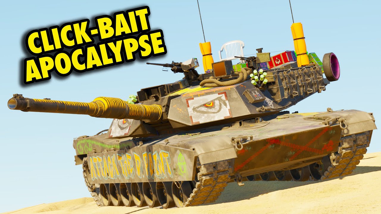 ПОПЫТАЕМСЯ ПРИВЕСТИ США К ПОБЕДЕ — Клик-бейт M1A1 в War Thunder