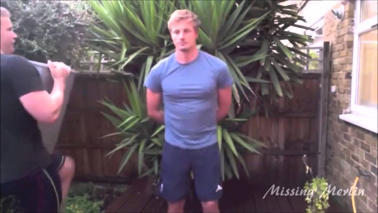 Merlin Cast ALS Ice Bucket Challenge Remix