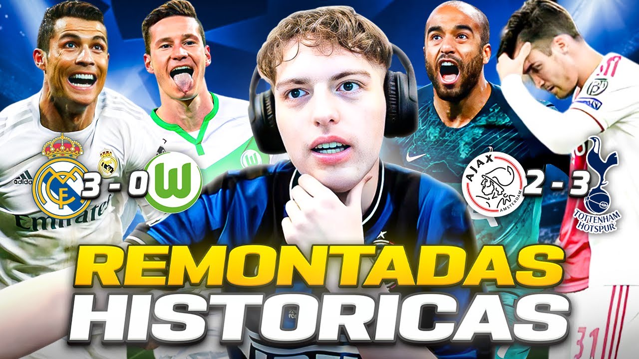 DAVOO XENEIZE REACCIONA A LAS MEJORES REMONTADAS DE LA HISTORIA DE LAS CHAMPIONS (2024)