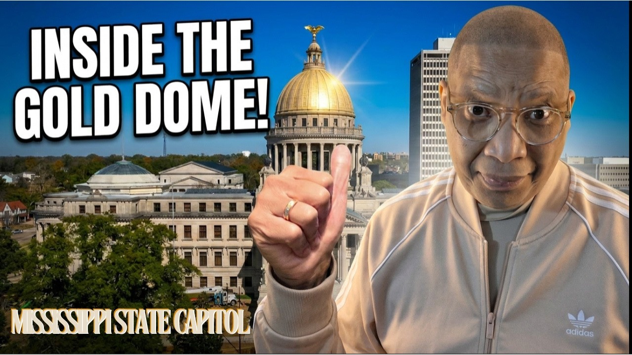 This Historic MISSISSIPPI CAPITOL Has Incredible Architecture!