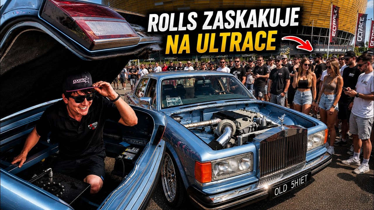 ULTRACE 2026 Gdańsk - Rolls Royce do DRIFTU, Porsche CUP 992.2 i więcej | radzio FLAT OUT