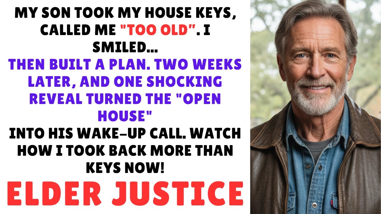 My Son Took My House Keys Because I Was “Too Old” — 2 Weeks Later | Family Revenge Story
