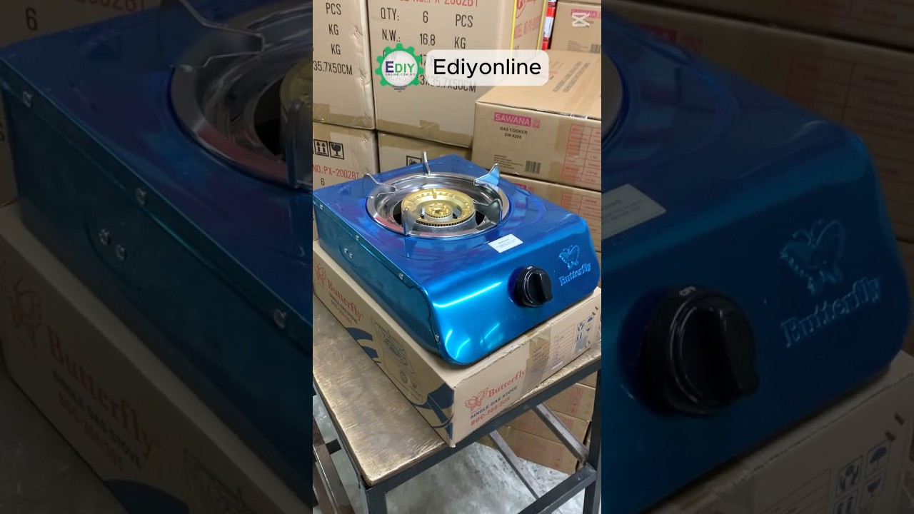 Butterfly Stainless Steel Single Gas Stove BGC-368/305 368B/305 Dapur Gas