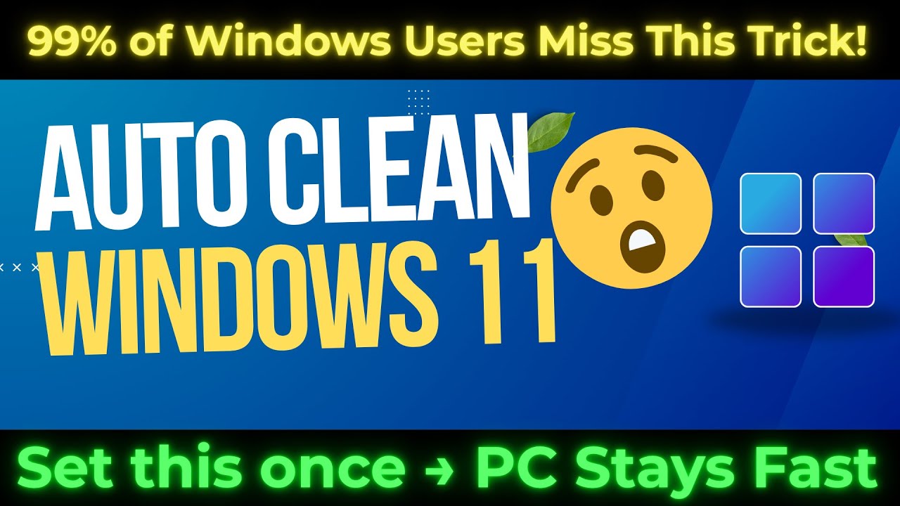 Windows 11: автоматическая очистка кэша и ненужных файлов — ускорьте работу ПК в один клик!
