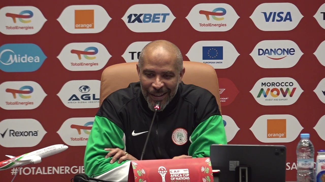 NIGERIA VS EGYPT POST MATCH PRESS CONFERENCE: JOYOUS CHELLE RIPS INTO MALIAN JOURNALIST