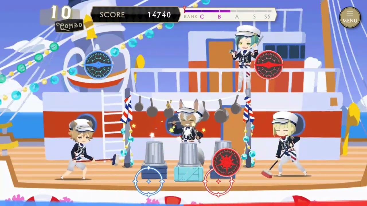 Twisted Wonderland ツイステ - Port Fest ~Breezy Brass Beat~ Rhythmic 2: Difficulty Hard SS Rank