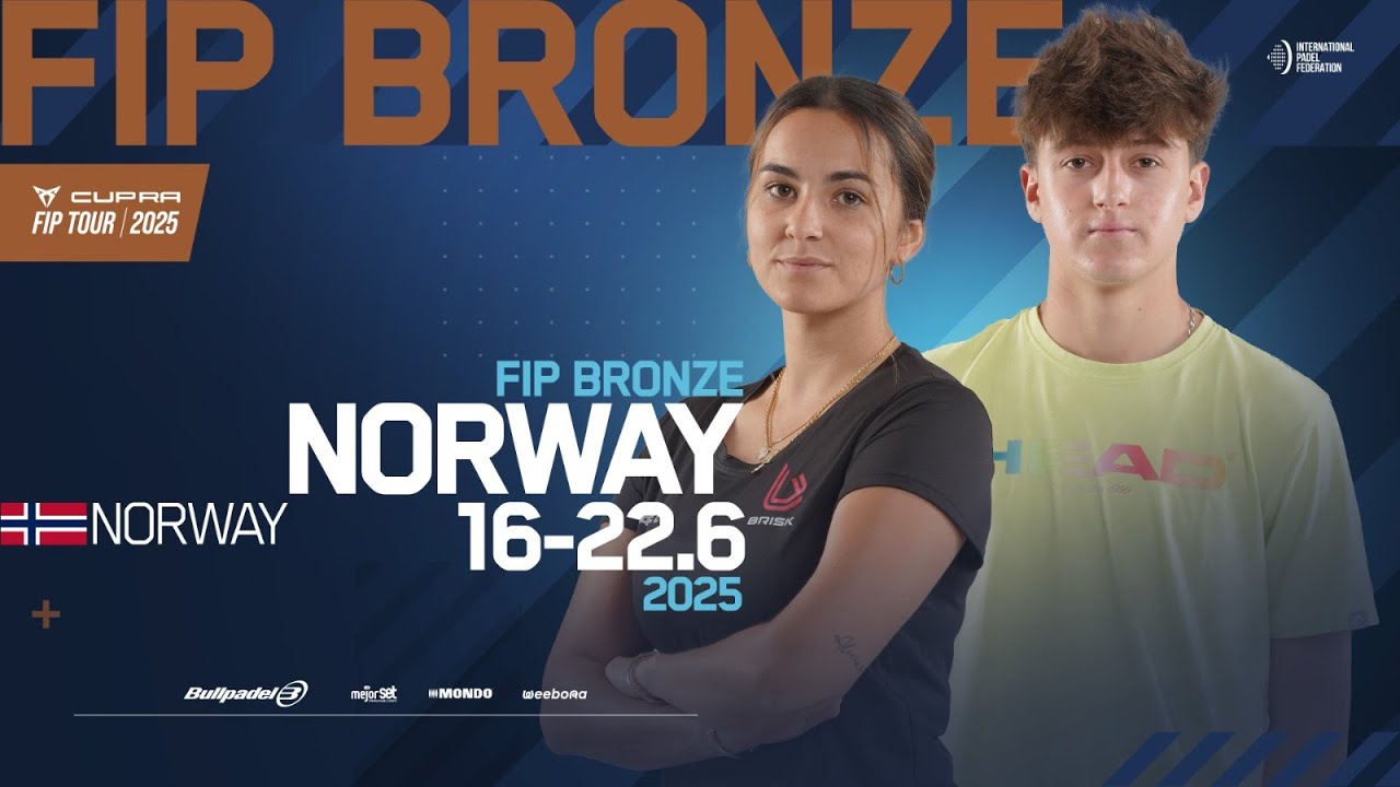 PADEL! FIP NORWAY BRONZE I – ROUND OF 16 & QUARTER from Centre Court | Multi-Angle Coverage