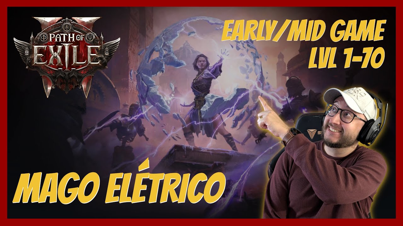 POE2 - BUILD DE MAGO ELÉTRICO (ARQUIMAGO DE FAÍSCA), GUIA DE LEVELING