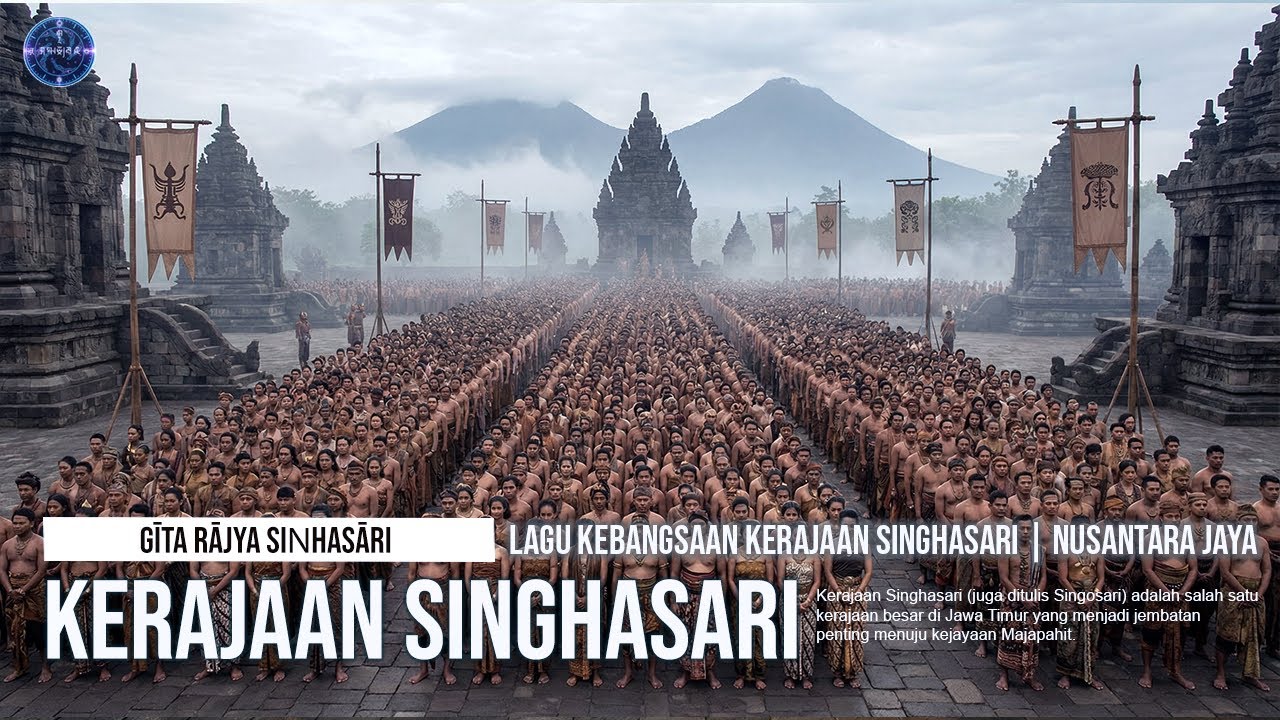 MERINDING! Lagu Kerajaan Singhasari | Nusantara Jaya
