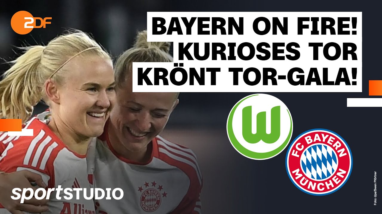 VfL Wolfsburg – FC Bayern München | Frauen-Bundesliga, 17. Spieltag Saison 2023/24 | sportstudio