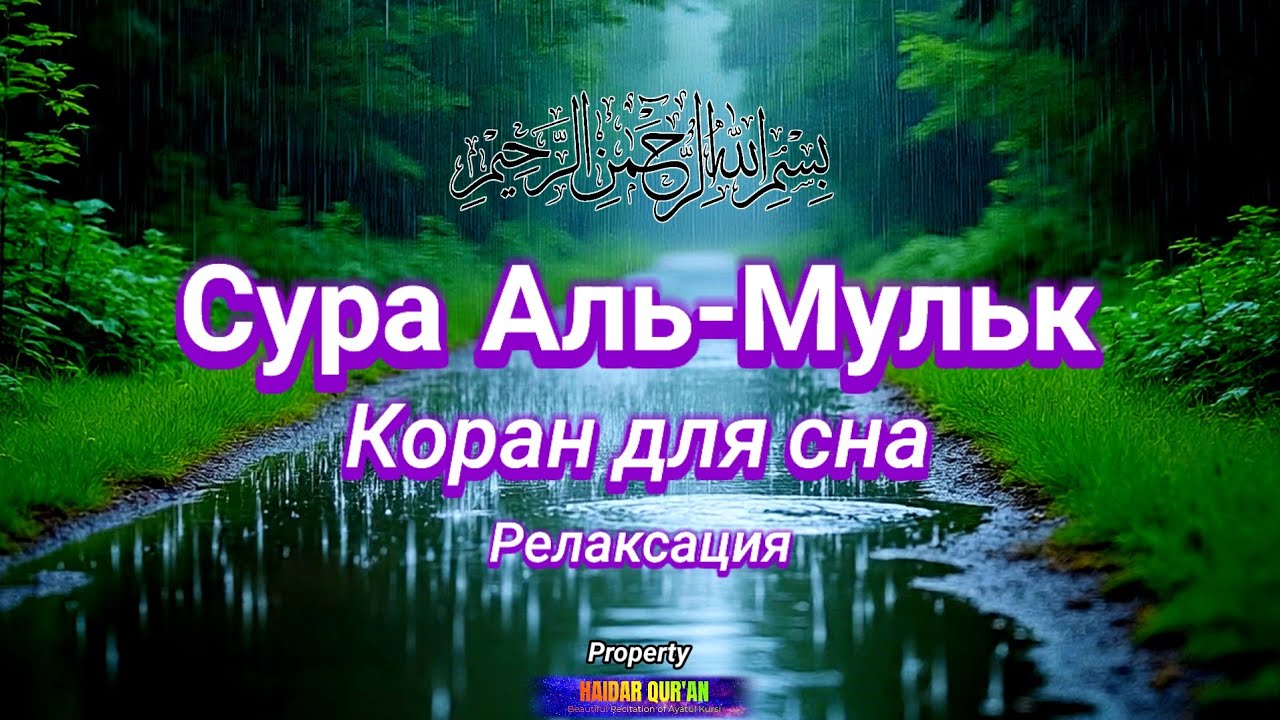 Прекрасное чтение суры Аль-Мульк