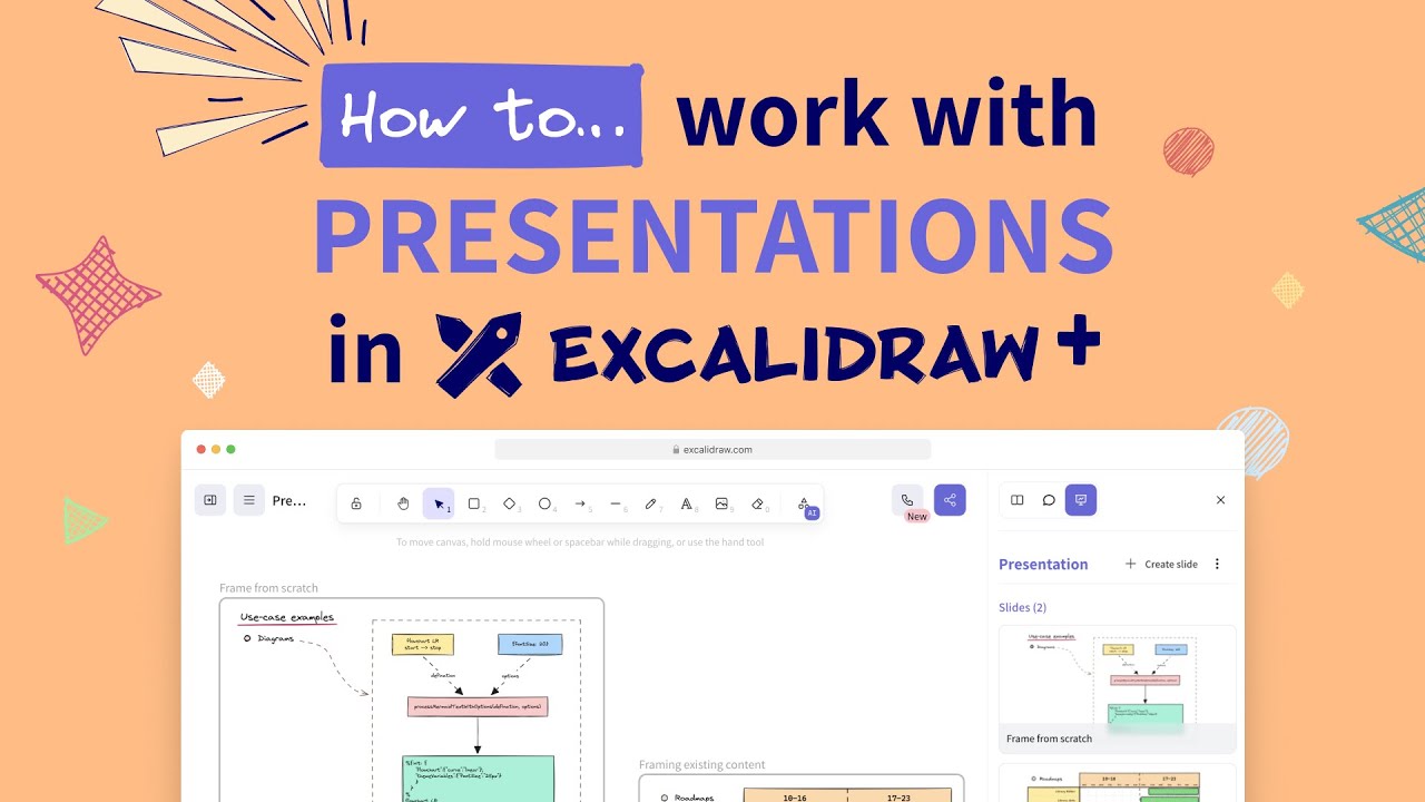 💡 How to work with PRESENTATIONS in Excalidraw+ 👀 | TUTORIAL #10