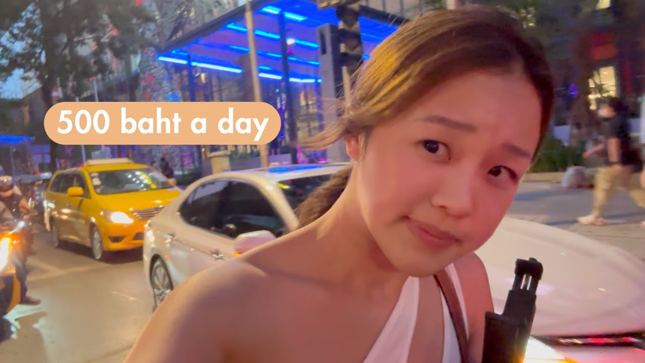 less than 500 baht a day living in Bangkok