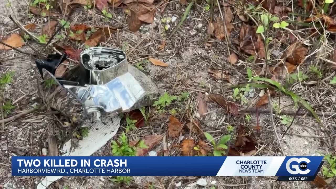 Deadly crash in Charlotte County kills 2 people, including 12-year-old girl