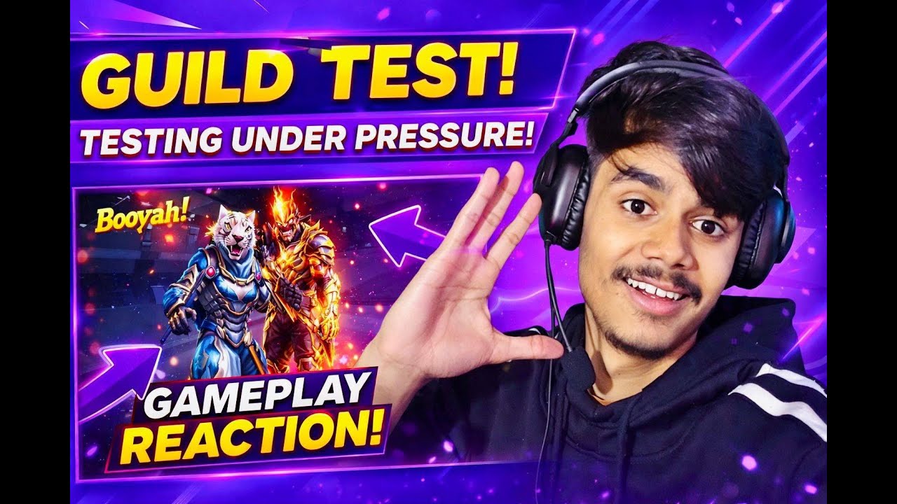 LIVE] GUILD TEST 1V2 🔥SATYA LIVE #nonstopgaming #freefiremax #classyfreefire #2bgamer