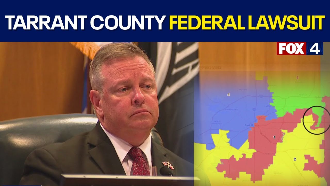 Tarrant County sued over new commissioners court map