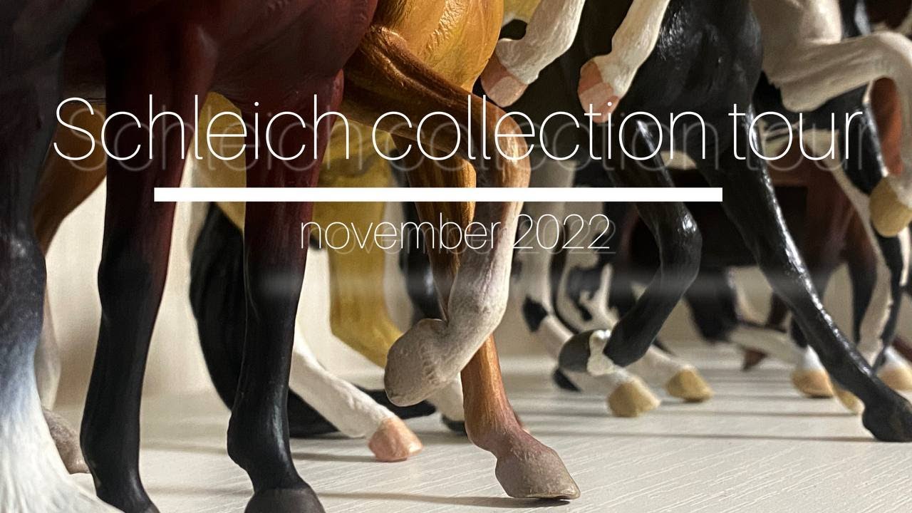 МОЯ КОЛЛЕКЦИЯ ЛОШАДЕЙ SCHLEICH BREYER COLLECTA и так далее