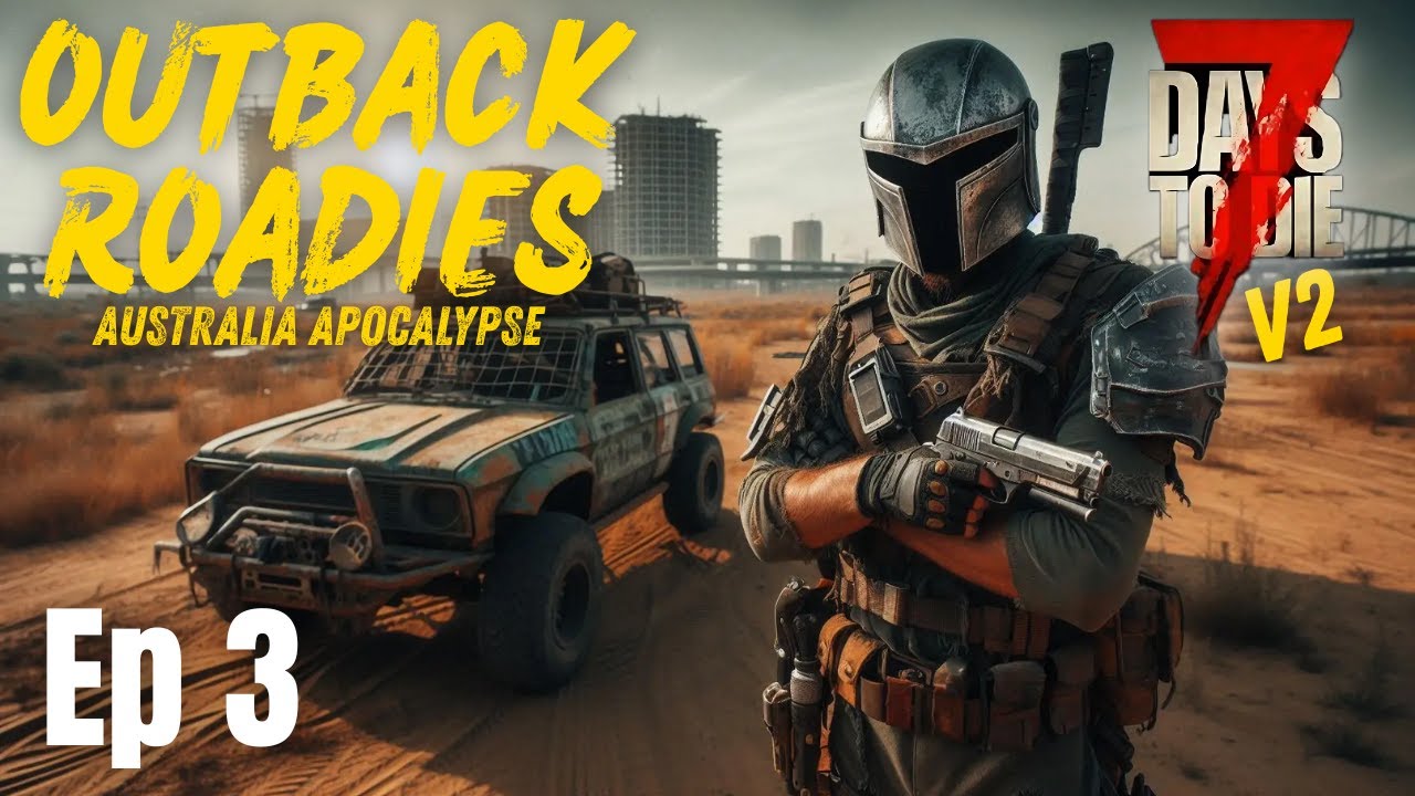 This Mod Adds MASSIVE Wandering Hordes! – 7 Days to Die Outback Roadies Ep 3