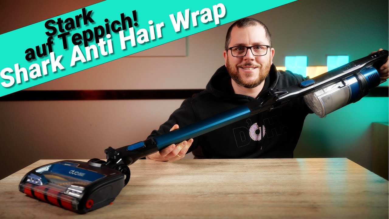 Shark Anti Hair Wrap IZ201EUT im Test - Der STARKE und FLEXIBLE Akku-Staubsauger!