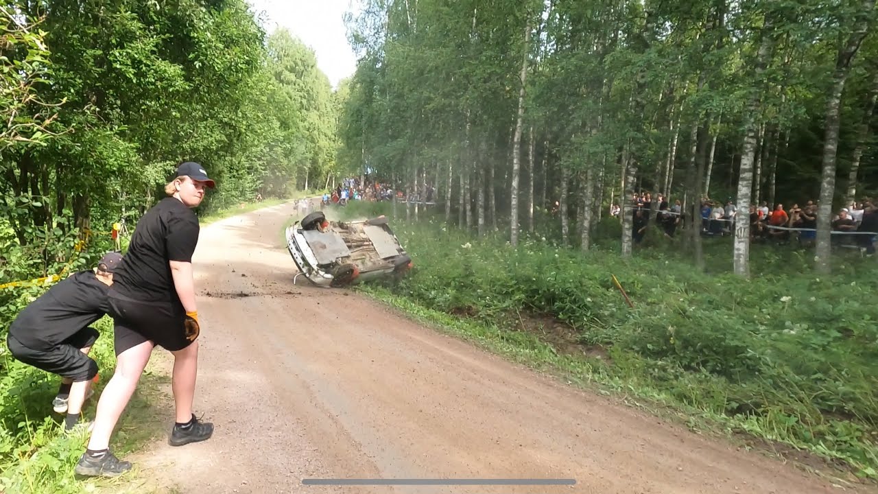 Sporttikone Ralli 2024, Kisko (crashes&action)
