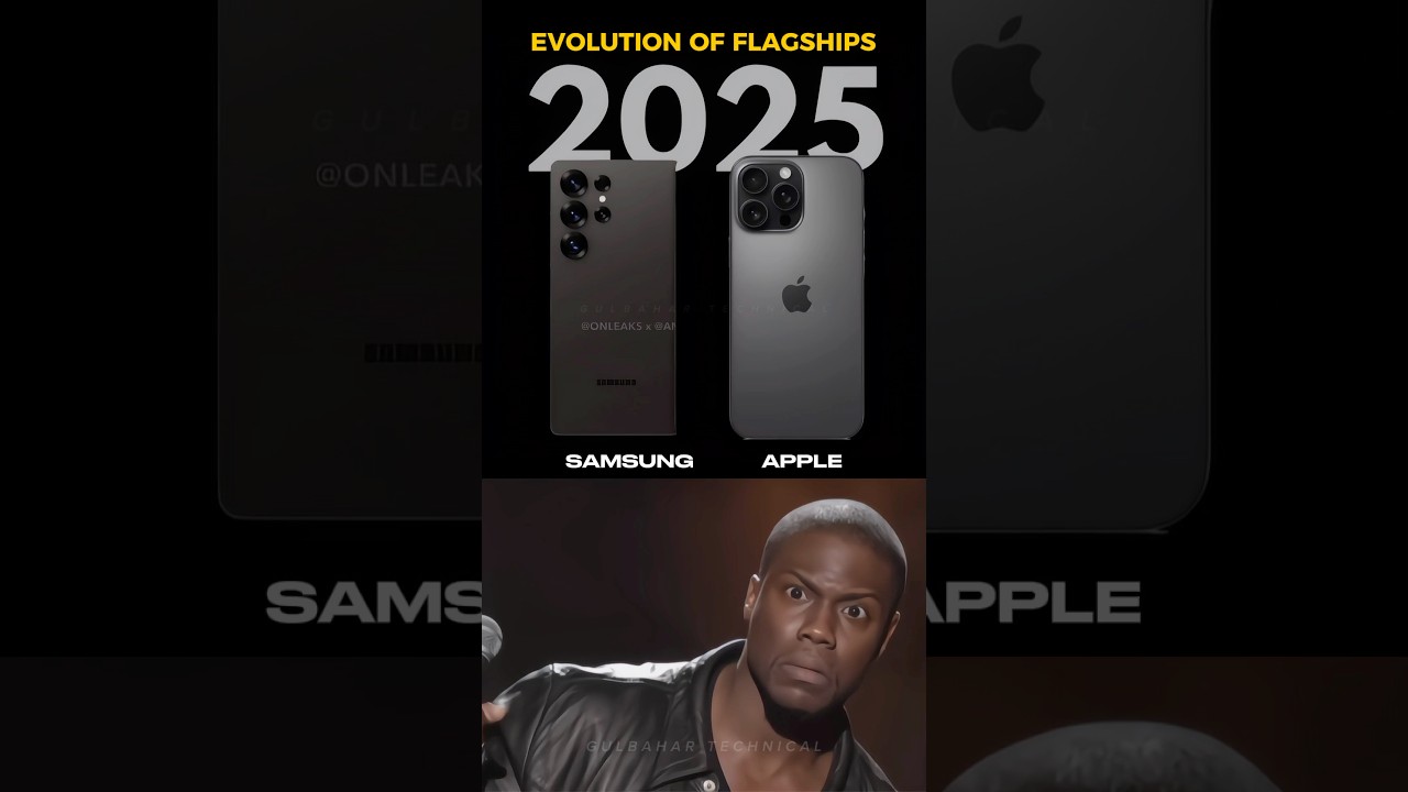 iPhone vs Samsung  &ndash; Smartphone Evolution: How Samsung & iPhone Changed Over the Years!