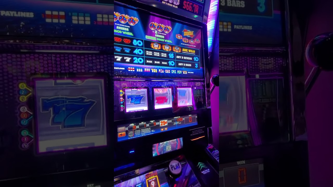 Winstar Casino #bonus(s) wheel spin #Disco Inferno #25 cent value